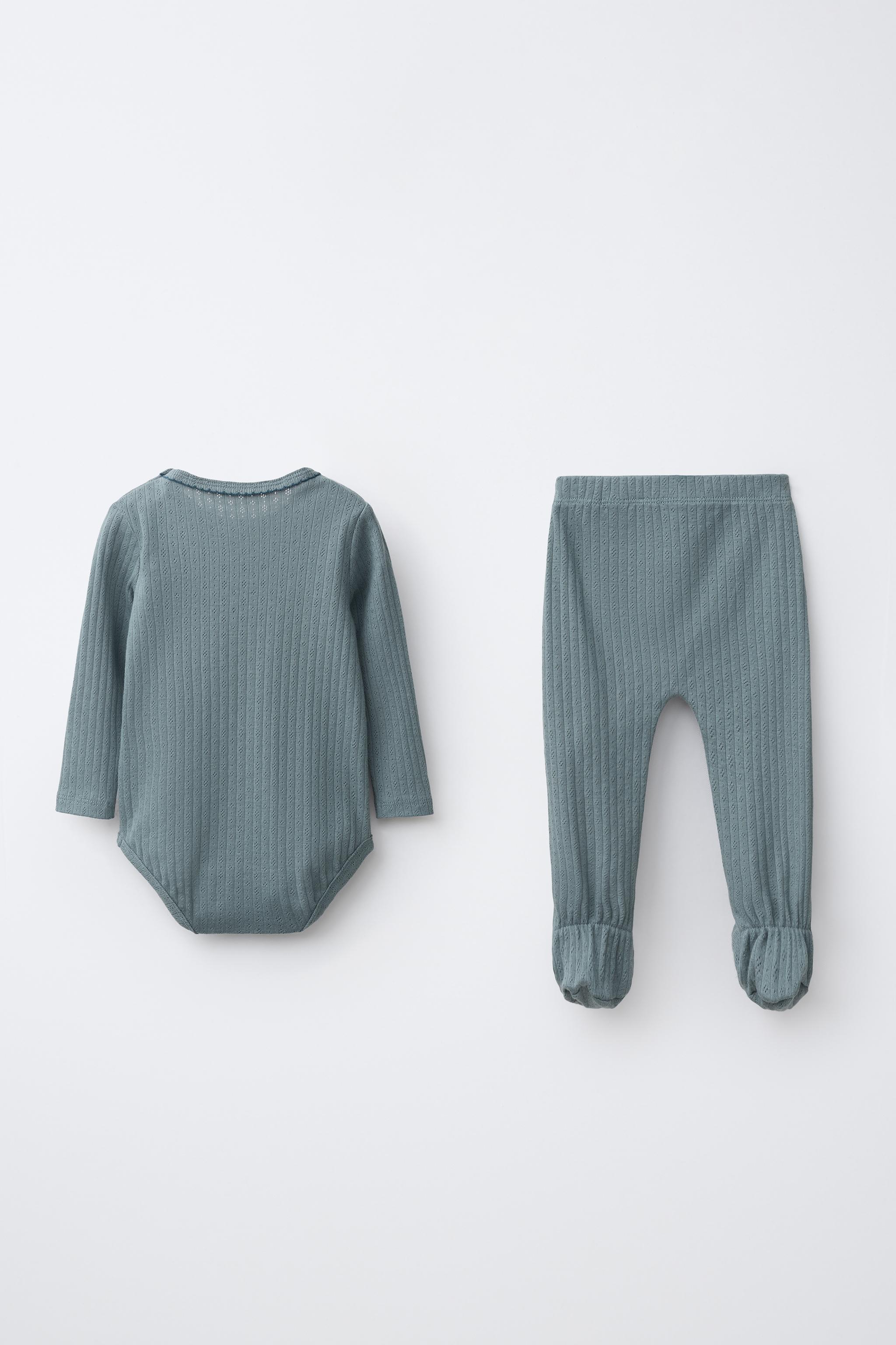LOT BODY ET LEGGING CANNELÉ